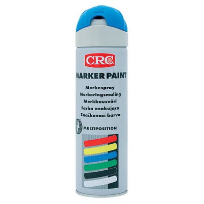 CRC MÄRKFÄRG BLÅ 500ML FLUOR