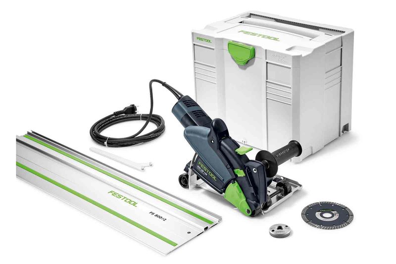 Festool DSC-AG 125 Plus-FS Diamantkap (Inkl. styrskena)