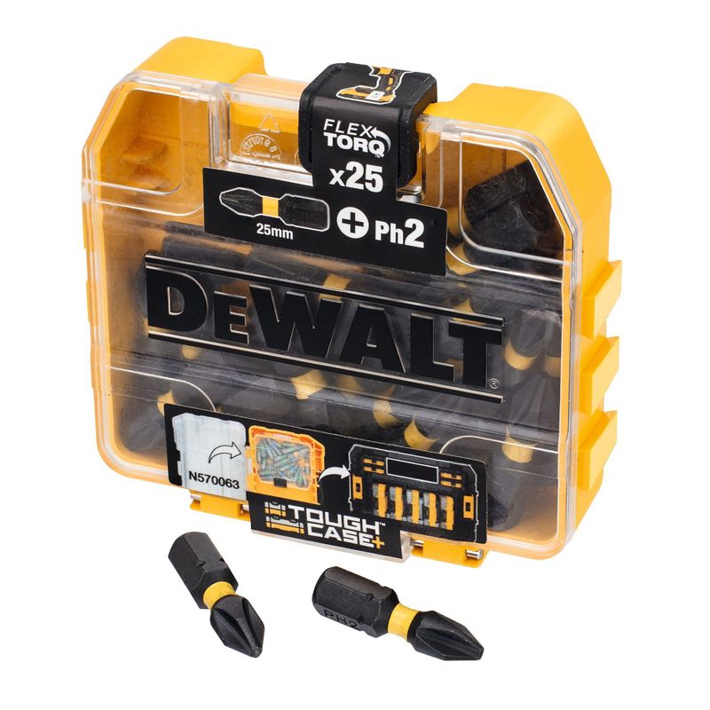 DeWalt DT70555T Bitssats PH2 25mm (25st)
