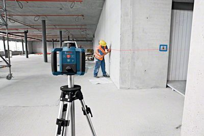 Bosch GRL 300 HV Rotationslaser med mottagare, fjärrkontroll & hållare