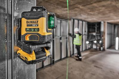 DeWalt DCLE34031D1 Kors-/Linjelaser 18V Grön (1x2,0ah)