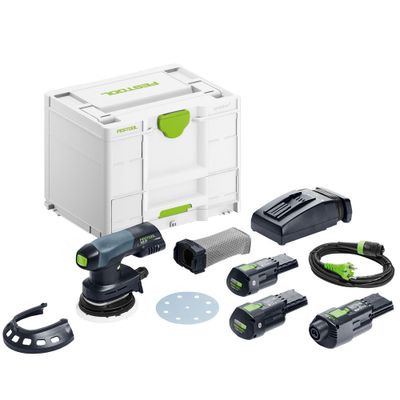 Festool Batterislip Rund Excenter ETSC 125 3,0 I-Set