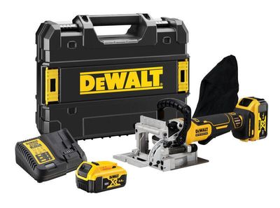DeWalt DCW682P2 Lamellfräs 18V XR T-STAK (2x5,0ah)