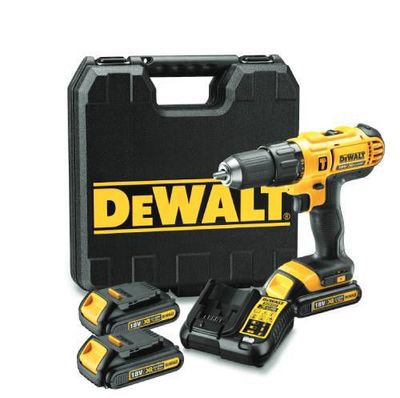 DeWalt DCD776C3 Slagborrmaskin 18V XR (3x1,3Ah)