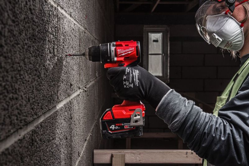 Milwaukee M18 BLPDRC-0X Kompakt Slagborrmaskin 18V (Utan batterier)