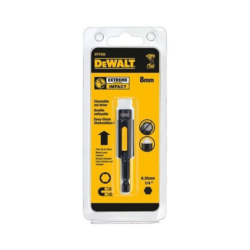 DeWalt DT7430 Hylsa 8mm (Rengöringsbar)