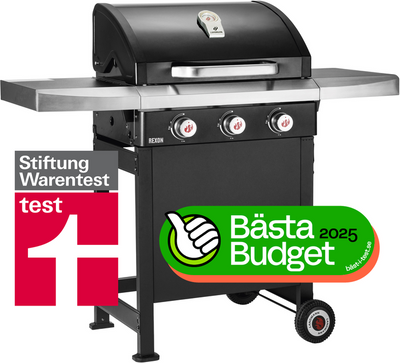 Landmann Rexon 3.0 gasolgrill 3 brännare 3,7 kW
