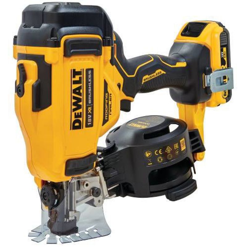 DeWalt DCN45RND2 Spikpistol 18V XR Tak (2x2,0Ah)