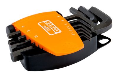 Bahco BE-9578 Insexnyckelsats 9-delar 1.5-10mm