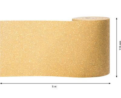 Bosch Expert C470 sliprullar för handslipning 115mm 5m & 50m för trä & trä med färg