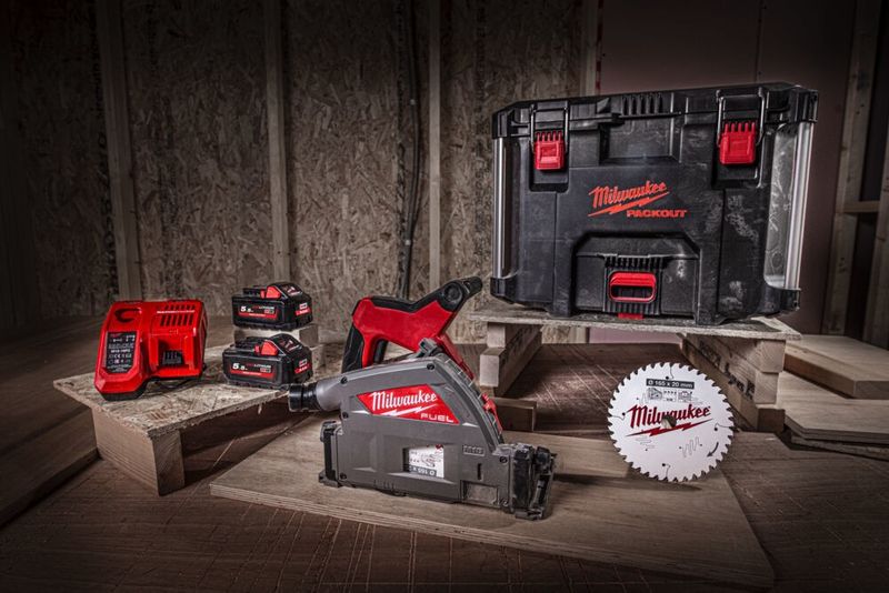 Milwaukee M18 FPS55-552P Sänksåg batteridriven 18V 165mm (2x5,5ah)