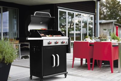 Landmann Triton 3.0 flexX gasolgrill 3 brännare 3,5 kW Svart 3-brännare