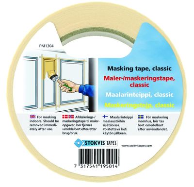 Stokvis 1304 Maskeringstejp Classic 38mm x 50m