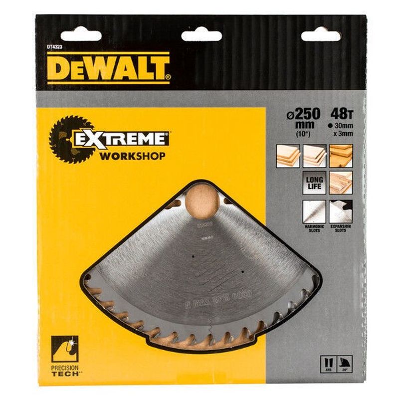 DeWalt DT4323 Sågklinga 250mm 48T Universal