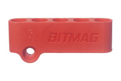 BitMag Bits & borrhållare Komposit Röd Med Magnet