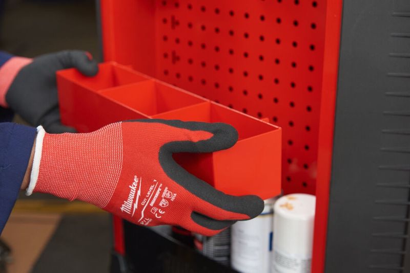 Milwaukee SRC30-1 Verktygsvagn med 7 lådor 78cm