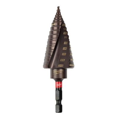 Milwaukee Stegborr Shockwave 4-30mm - 2/3mm steg