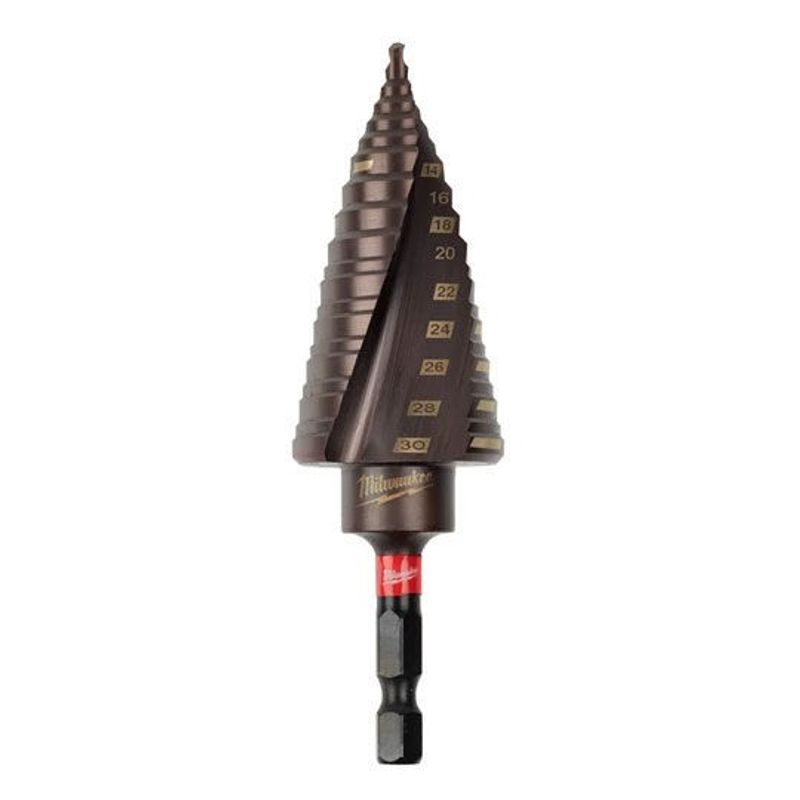 Milwaukee Stegborr Shockwave 4-30mm - 2/3mm steg