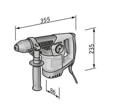 Flex Kombihammare CHE4-32R SDS-Plus