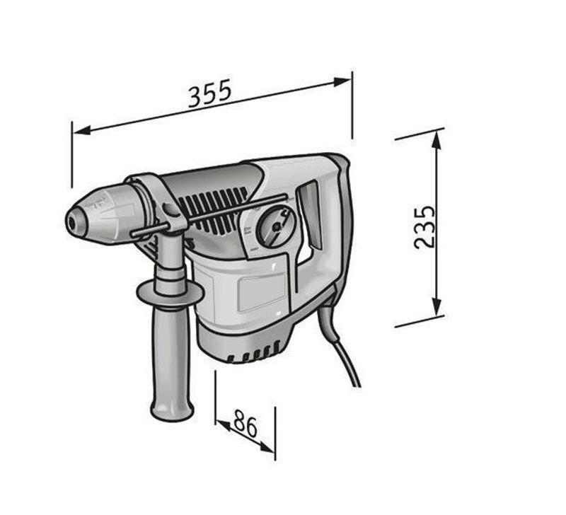 Flex Kombihammare CHE4-32R SDS-Plus