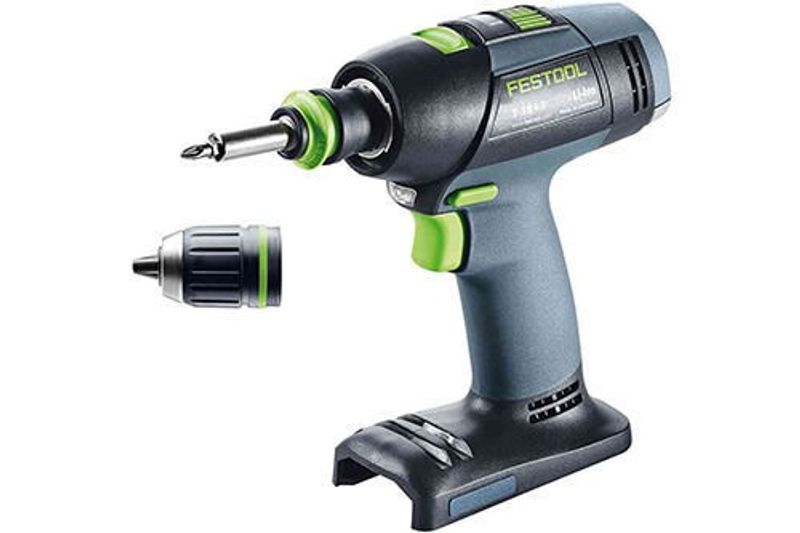Festool T18+3 Li Basic Borr-/Skruvdragare 18V (utan batterier)