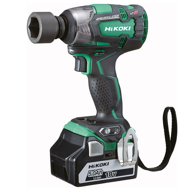 HiKOKI WR18DBDL2 Mutterdragare 18V 1/2" (2x5,0ah)
