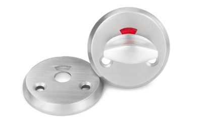 Habo WC-beslag A262 Borstad aluminium SB