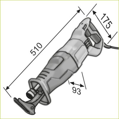 Flex Tigersåg RS13-32 1300W