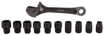 Makita B-65458 Skiftnyckel 200mm med spärr 72T