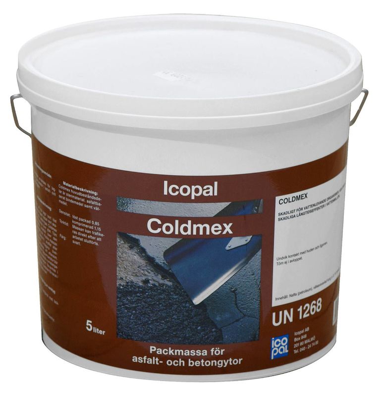 Coldmex reparationsmassa ICOPAL Asfalt 10 KG