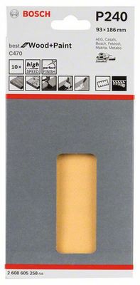 Bosch slipark 93x186 RWT K240 10 st