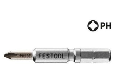 Festool Bits PH1-PH3 50mm CENTROTEC 2-pack