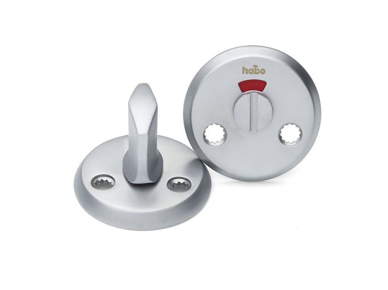 Habo WC-beslag A262 Matt krom SB