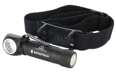 Swisstech EINZIGARTIG Pannlampa - 1000 Lumen Uppladdningsbar