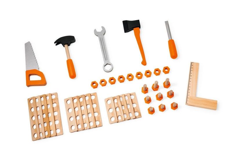 STIHL Arbetsbänk för Barn – FSC-certifierad med Träverktyg