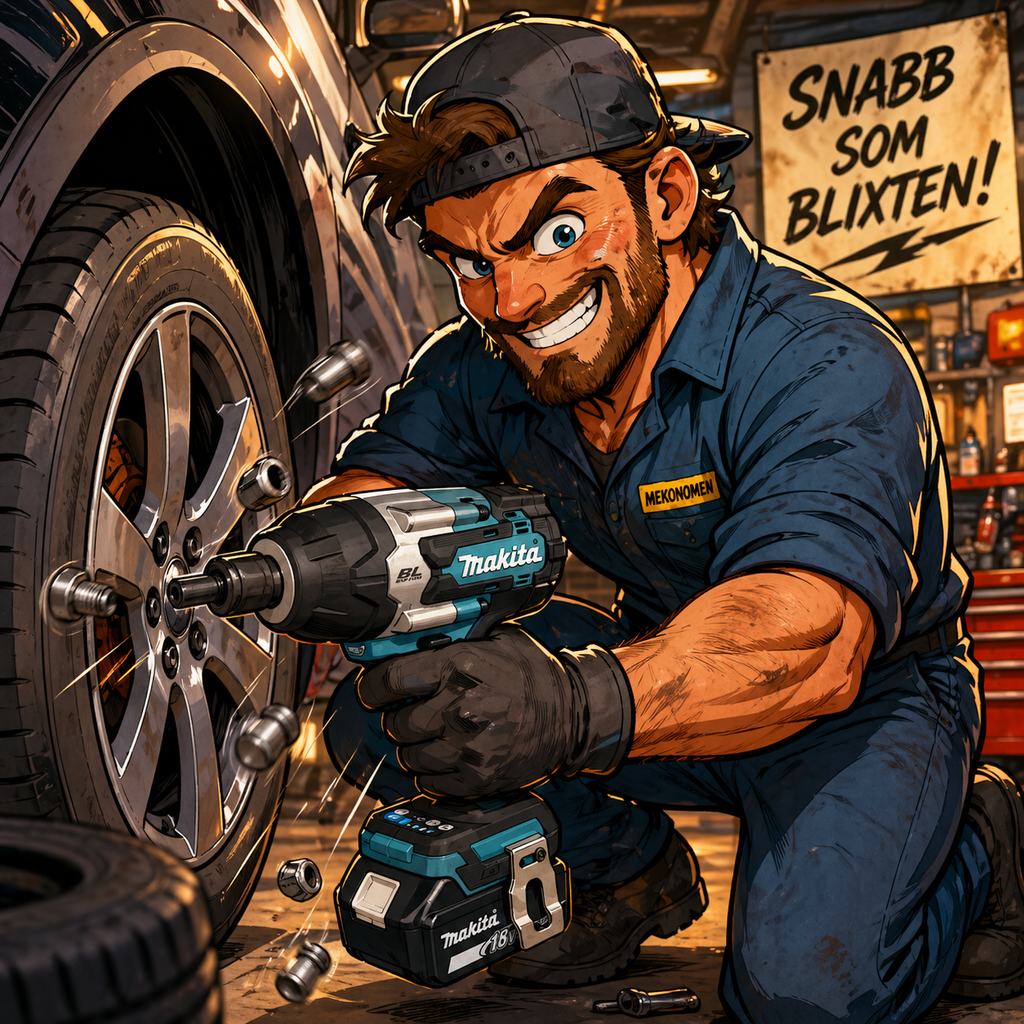 Makita  Batteridriven Mutterdragare DTW700 18V