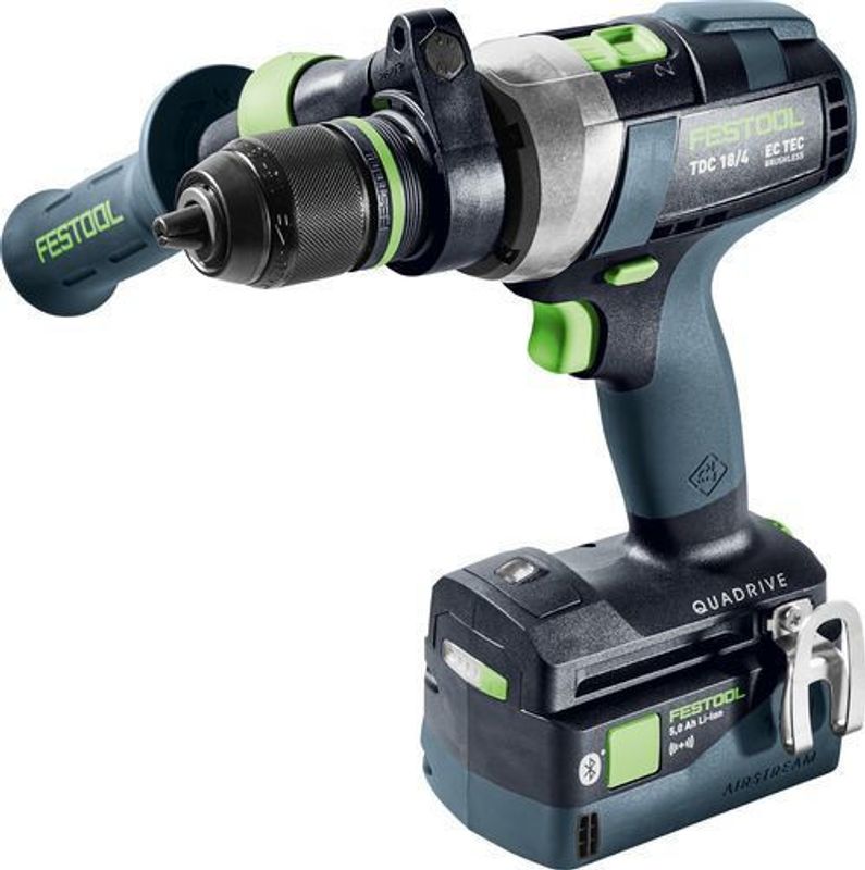 Festool Skruvdragare QUADRIVE TDC 18/4 5,0/4,0 I-Set