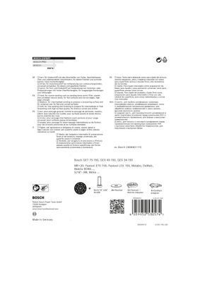 Bosch Expert Multihål stödrondell Universal 150mm Mjuk/Medmium/Hård