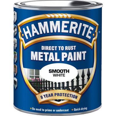 Hammerite Slätlack 250ML Vit