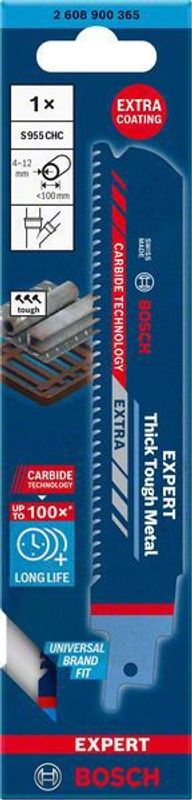 Bosch Expert ‘Thick Tough Metal’ S 955 CHC tigersågblad 150mm 1st CARBIDE