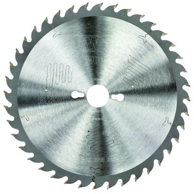DeWalt Sågklinga 250mm 40T (Allmän användning)