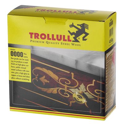 Trollull Stålull 0 450gram 60mm