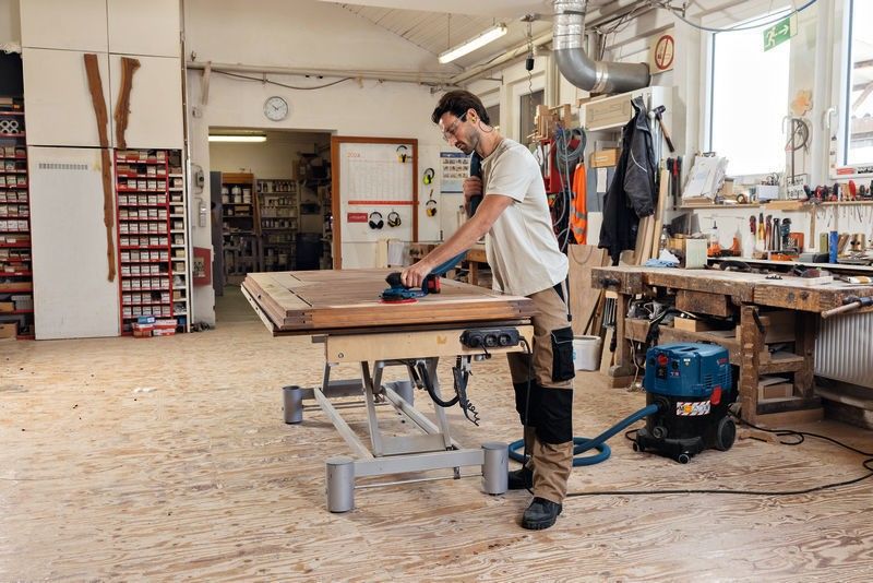 Bosch GEX 18V-150-3 Excenterslip 18V  L-BOXX (utan batterier)