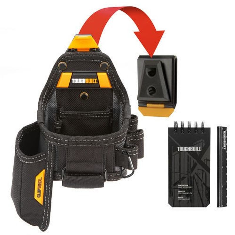 Toughbuilt Tejp-& knivficka + Anteckningsbok + Penna