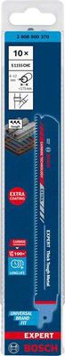 Bosch Expert ‘Thick Tough Metal’ S 1155 CHC tigersågblad 225mm 10st CARBIDE