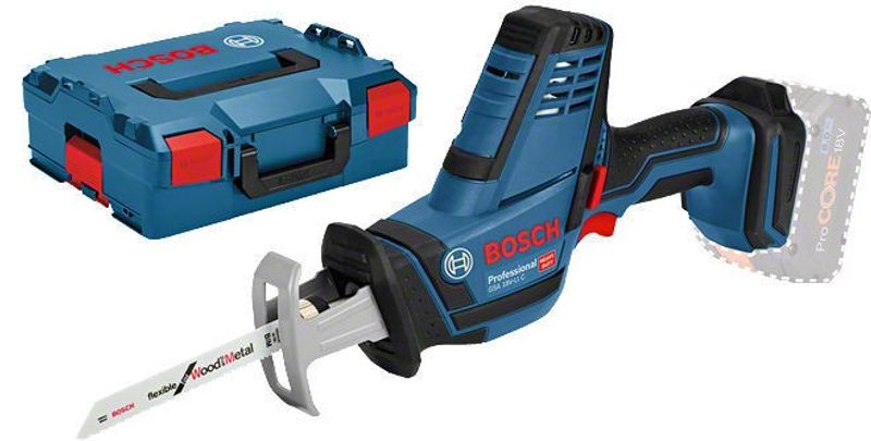 Bosch GSA 18 V-LI C Tigersåg 18V L-BOXX (Utan batterier)
