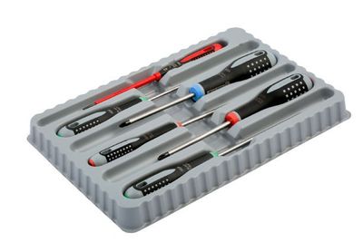 Bahco BE-9871 Skruvmejselsats 6-delar SP/PH/PZ/TX