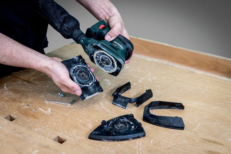 Metabo PowerMax SRA 12 BL Planslipmaskin 12V (utan batterier)