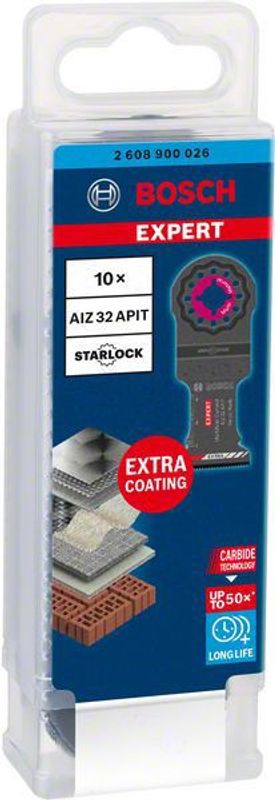 Bosch Expert MultiMax AIZ 32 APIT blad för multiverktyg 32 mm, 10 st