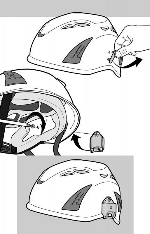 Kask WAC00003 Adapter för hörselkåpor till KASK hjälmar